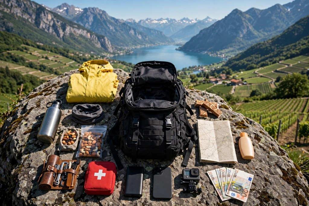 mochila ideal para recorrer los Alpes en moto